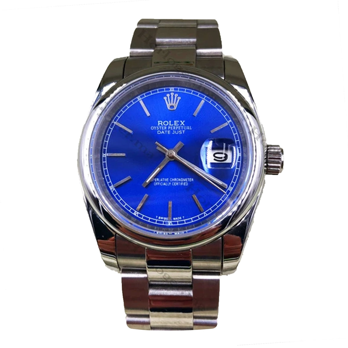 ᏒՕᏞΕХ Datejust Petrol Blue