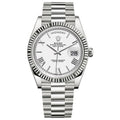 ᏒՕᏞΕХ Day-date White Dial  President