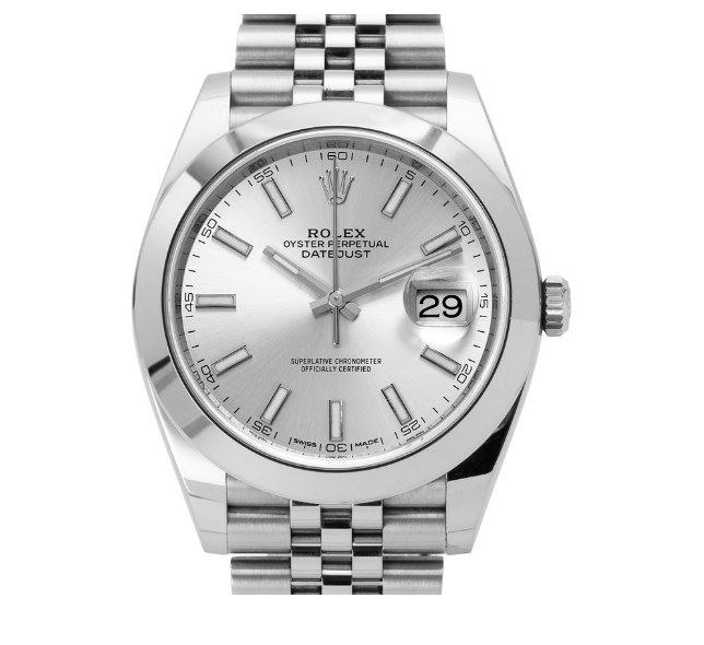 ᏒՕᏞΕХ datejust Lunette lisse jubilé