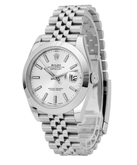 ᏒՕᏞΕХ datejust Lunette lisse jubilé