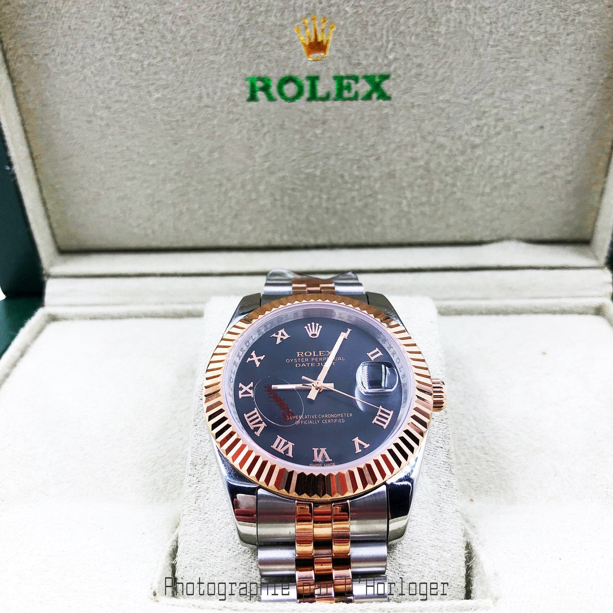 ᏒՕᏞΕХ Datejust (Hebrew)