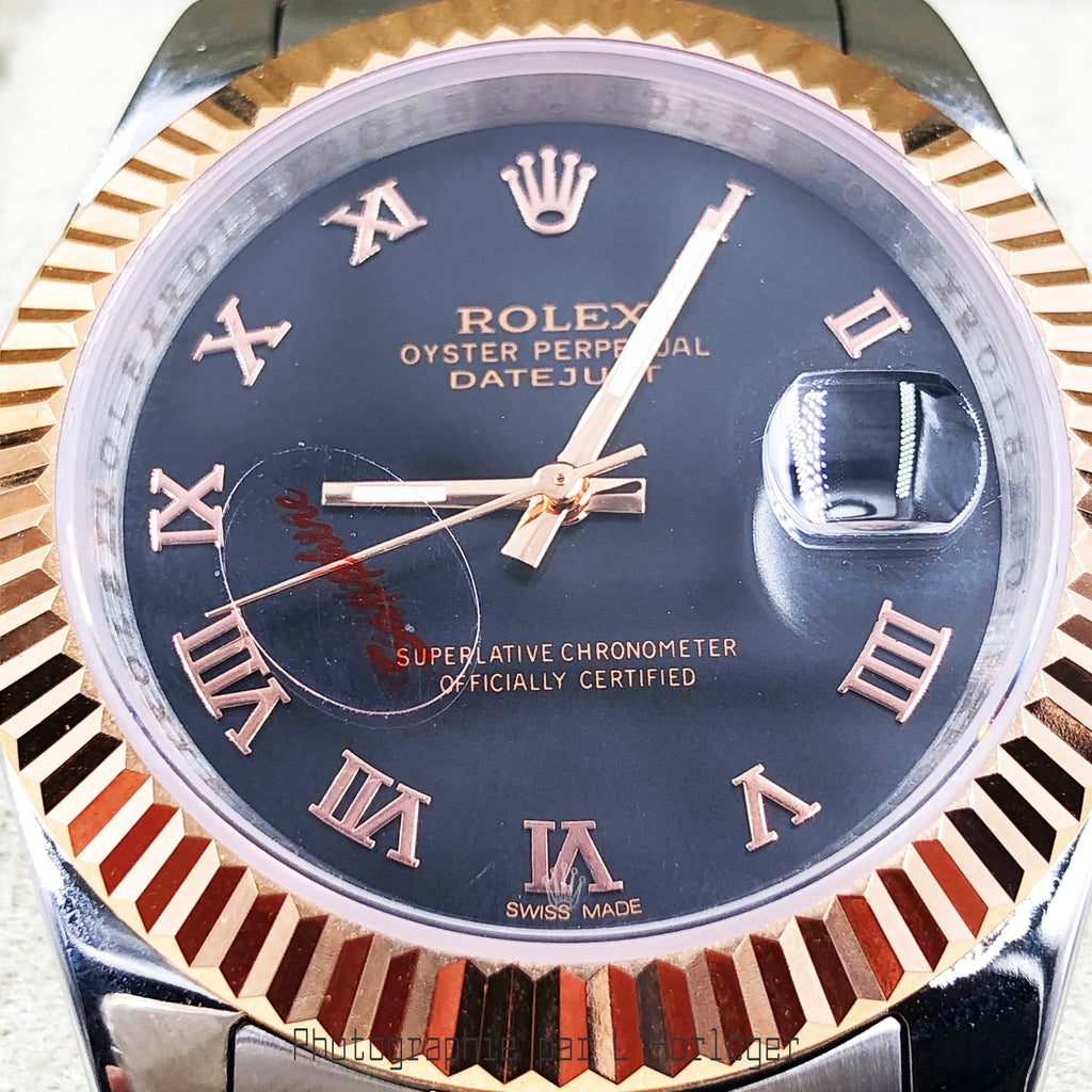 ᏒՕᏞΕХ Datejust (Hebrew)