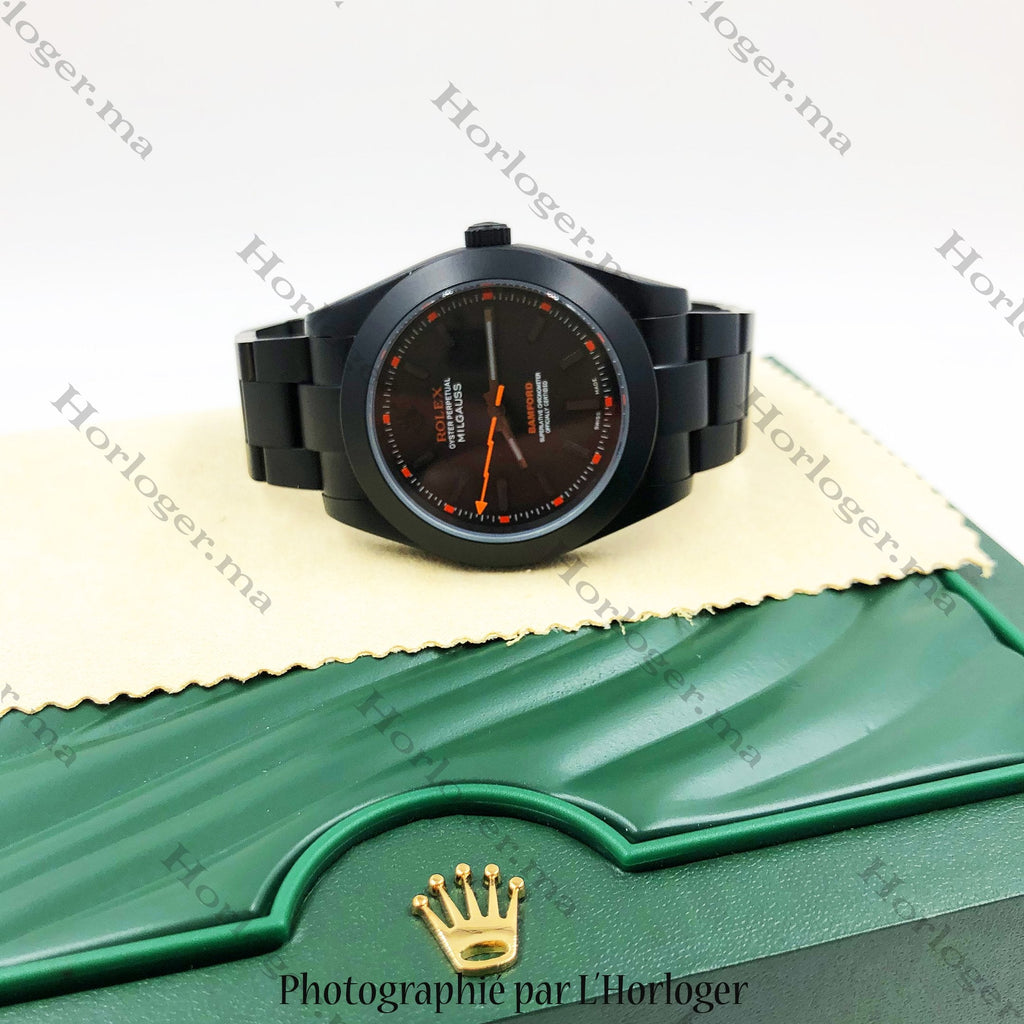 ᏒՕᏞΕХ Milgauss Carbon Black