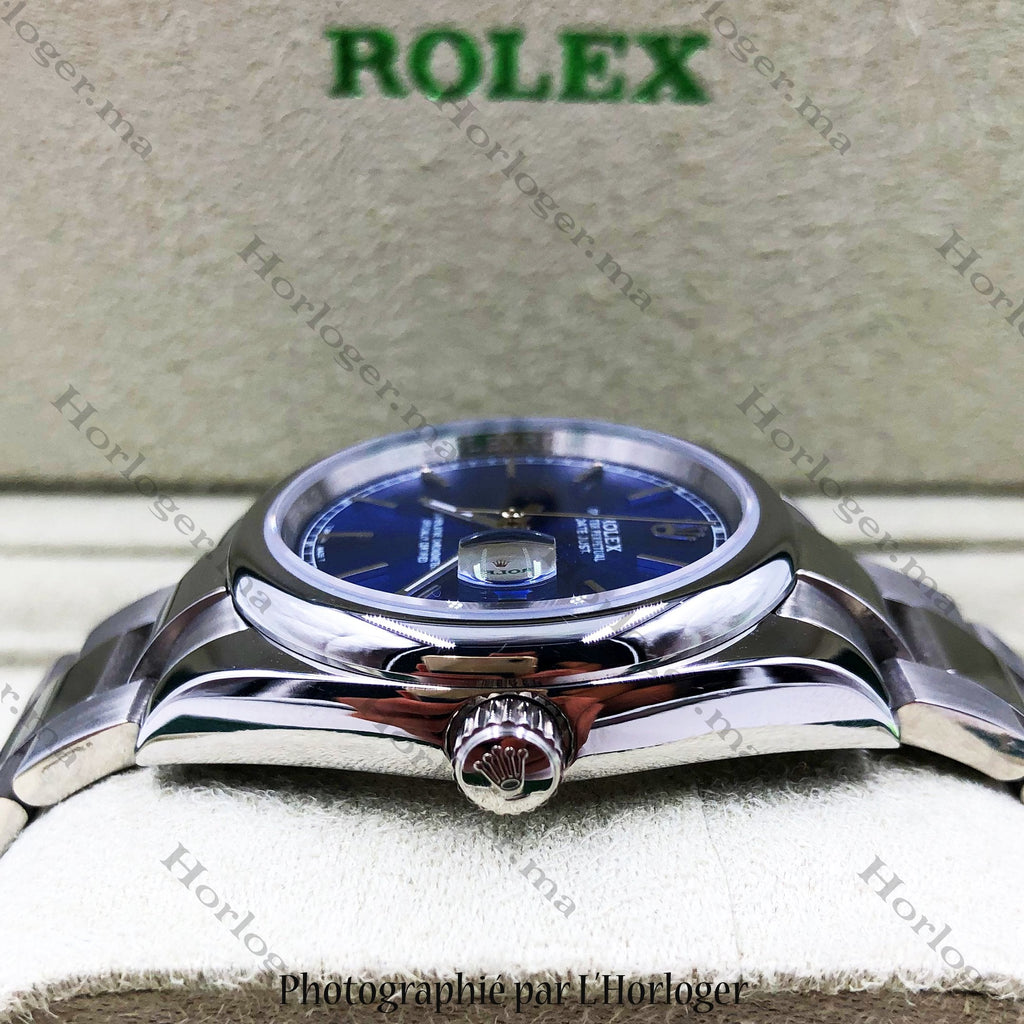 ᏒՕᏞΕХ Datejust Petrol Blue