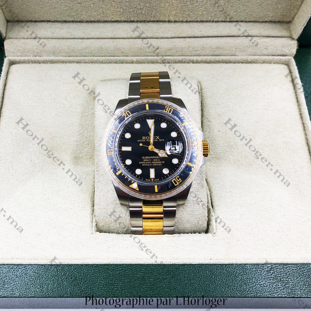 ᏒՕᏞΕХ Submariner Golden Silver Black