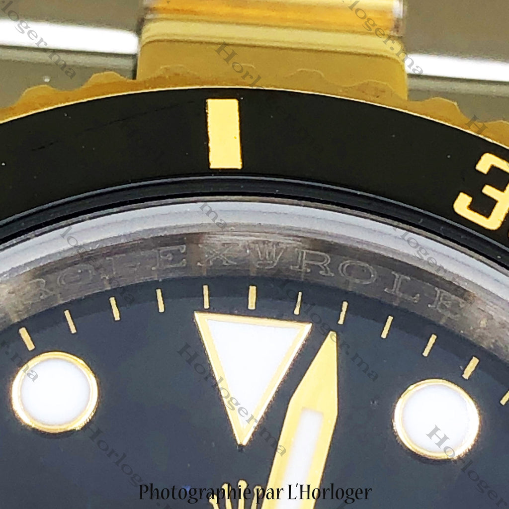 ᏒՕᏞΕХ Submariner Golden Silver Black