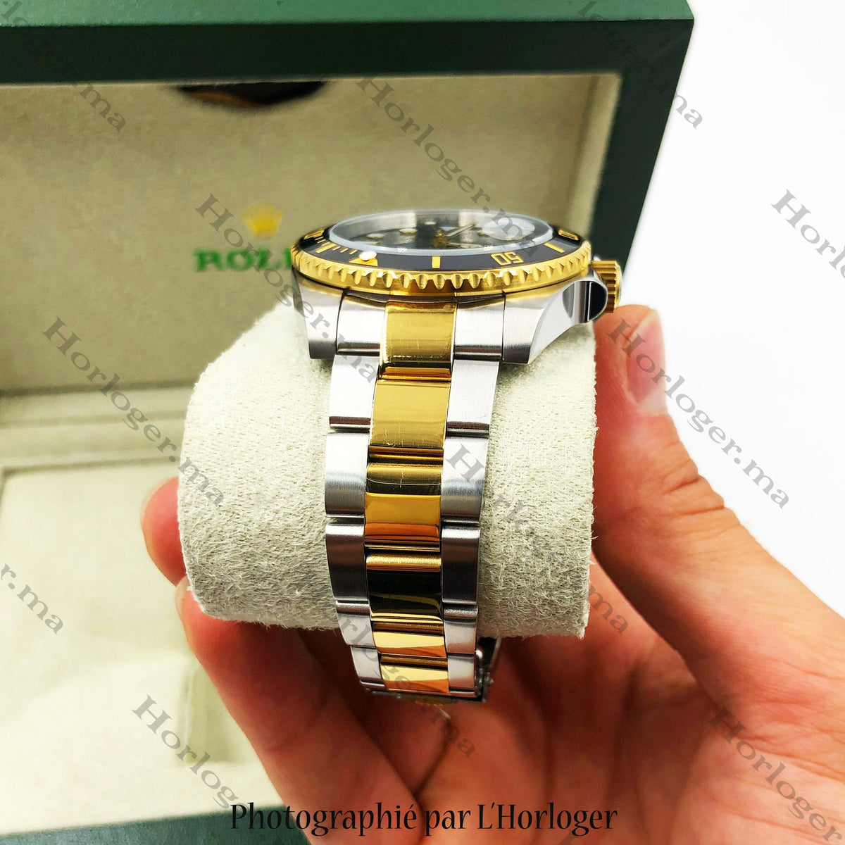 ᏒՕᏞΕХ Submariner Golden Silver Black