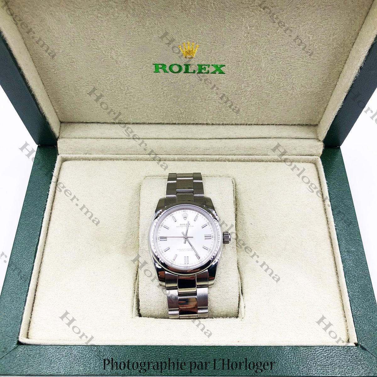 ᏒՕᏞΕХ Oyster White Dial