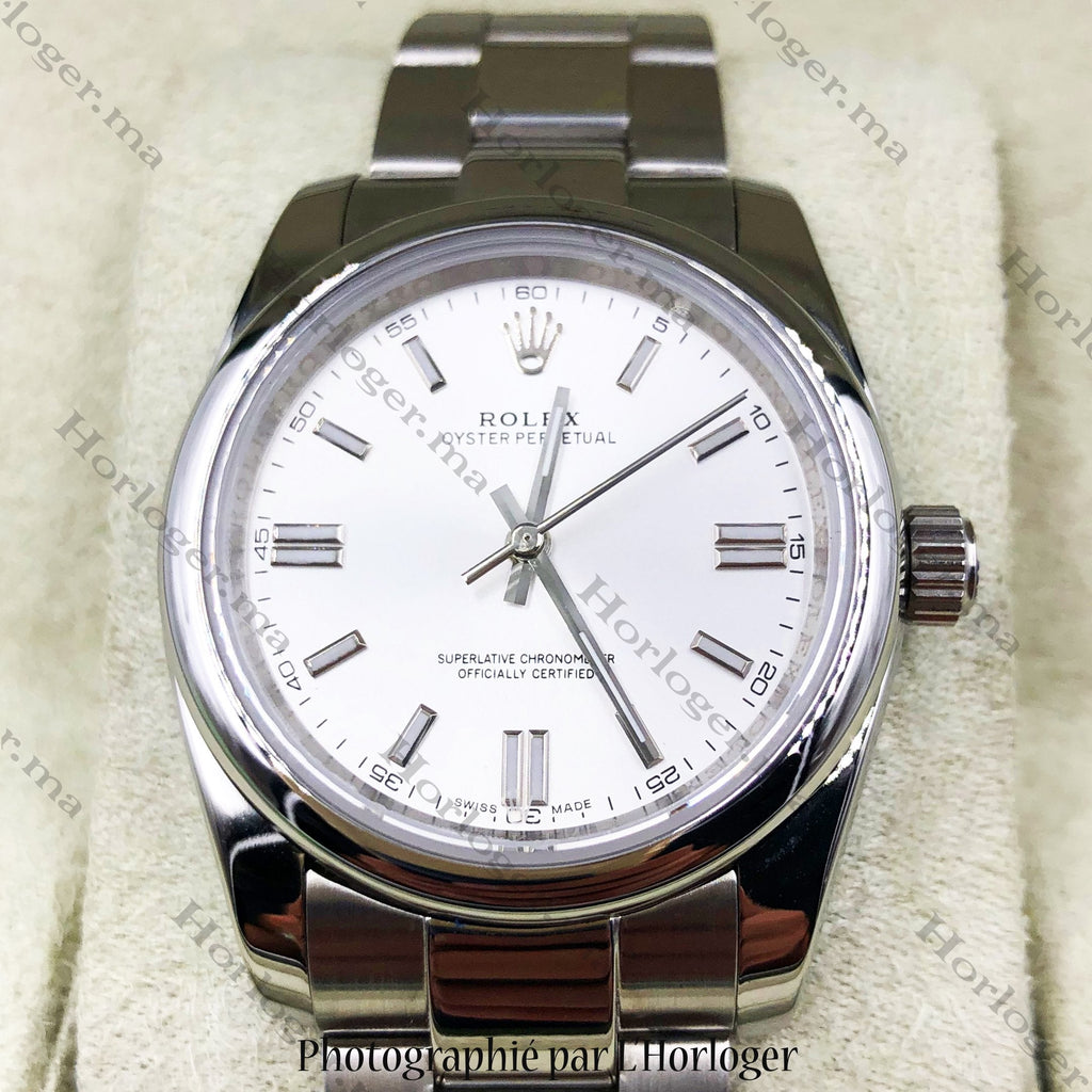 ᏒՕᏞΕХ Oyster White Dial