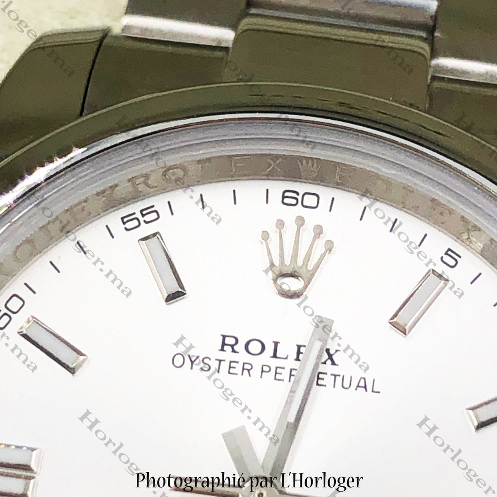ᏒՕᏞΕХ Oyster White Dial