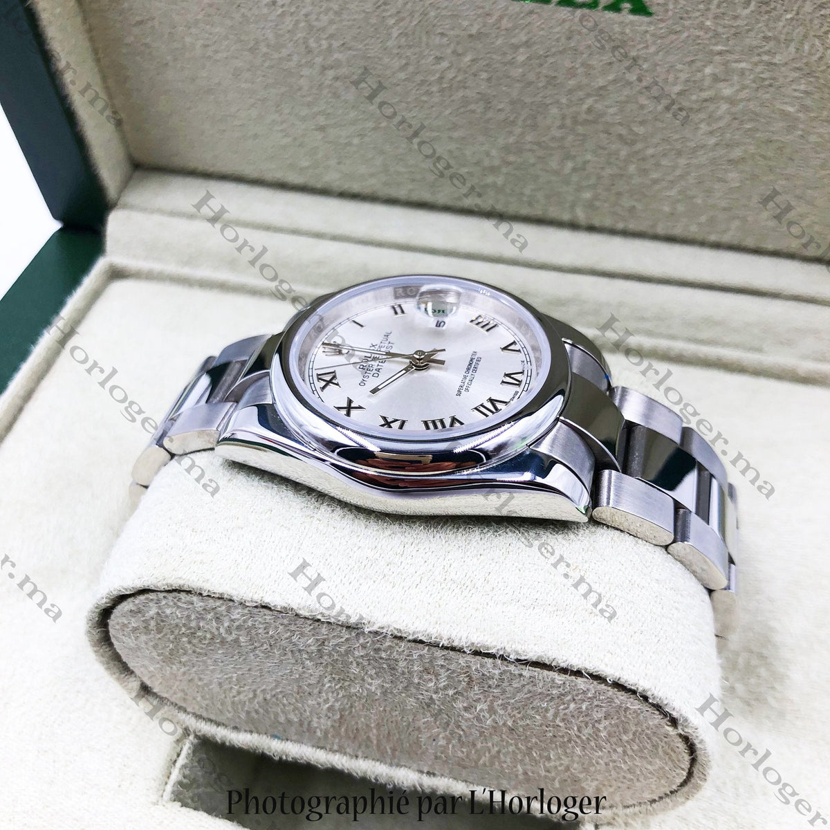 ᏒՕᏞΕХ Datejust White Dial Hebrew