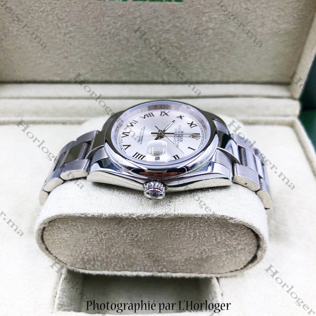 ᏒՕᏞΕХ Datejust White Dial Hebrew