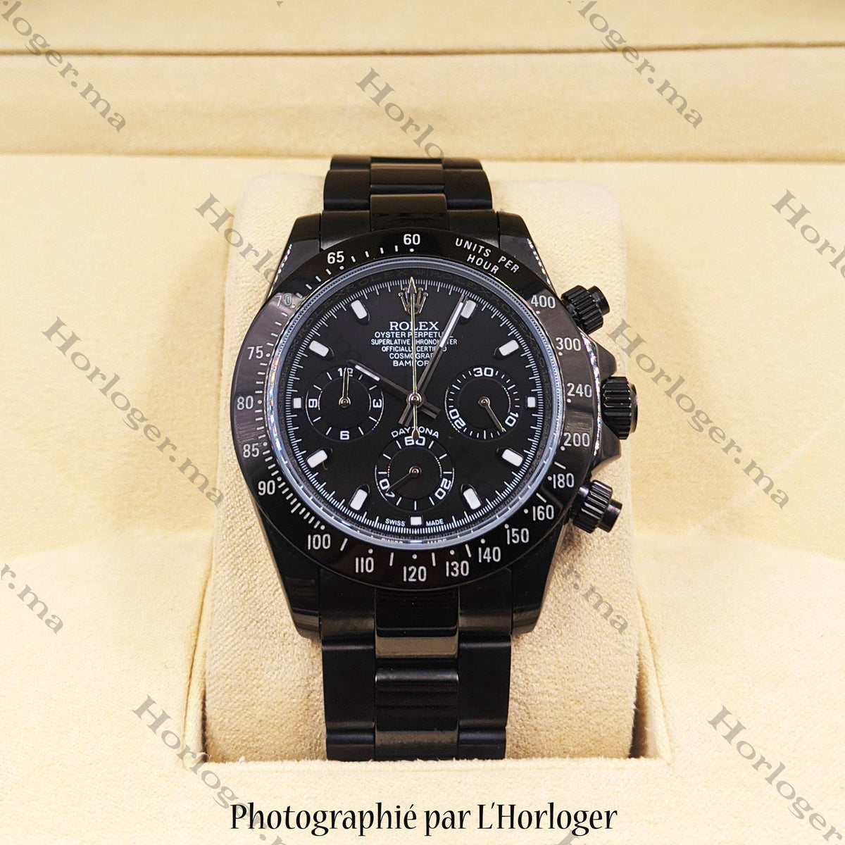 ᏒՕᏞΕХ Daytona Full Black