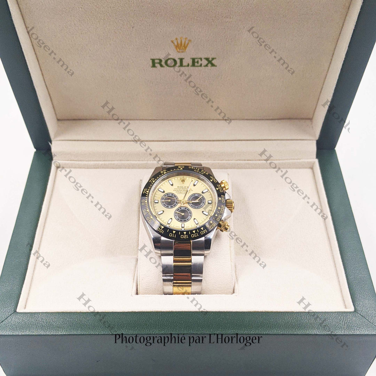 ᏒՕᏞΕХ Daytona Cosmographe Champagne Dial