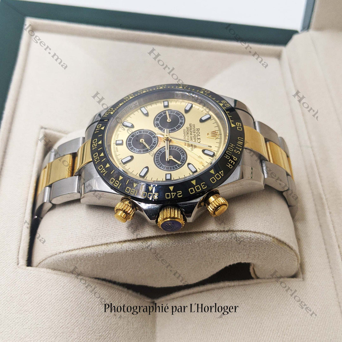 ᏒՕᏞΕХ Daytona Cosmographe Champagne Dial