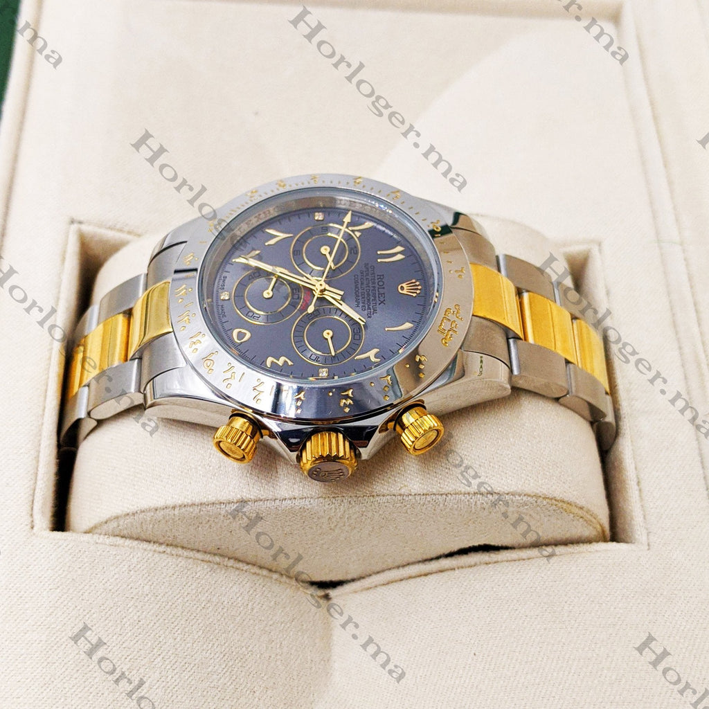 ᏒՕᏞΕХ Daytona Two-Tone Chiffres Arabes Hindi