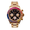 ᏒՕᏞΕХ Daytona Rosegold Rainbow Diamond