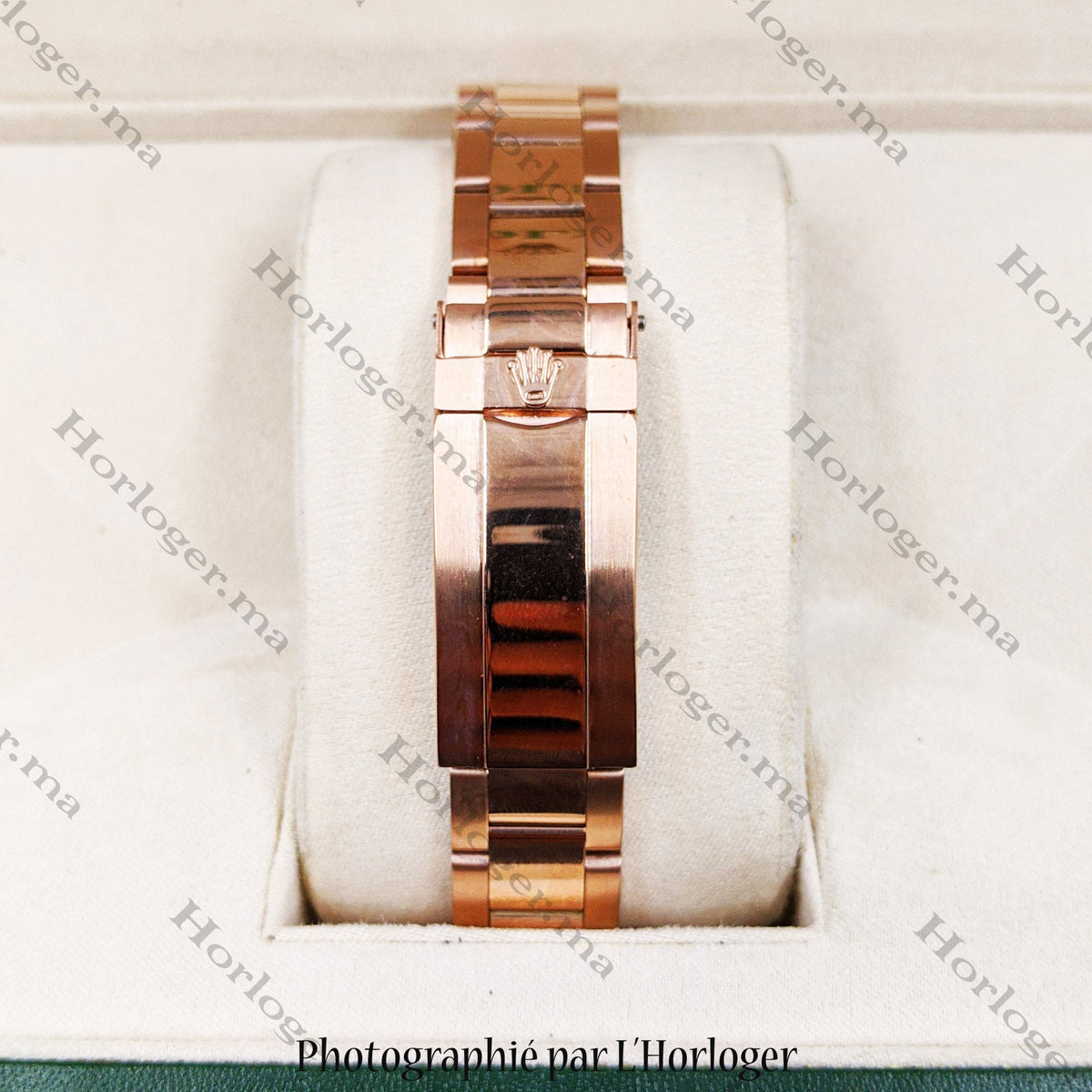 ᏒՕᏞΕХ Daytona Rosegold Rainbow Diamond