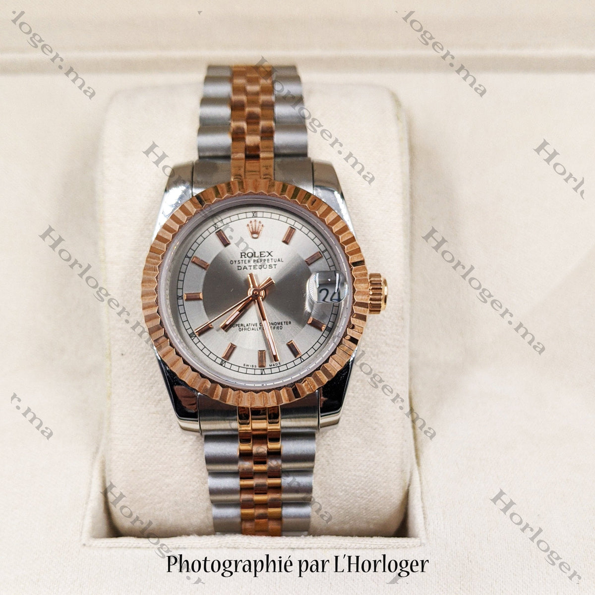 ᏒՕᏞΕХ Datejust Grey Dial