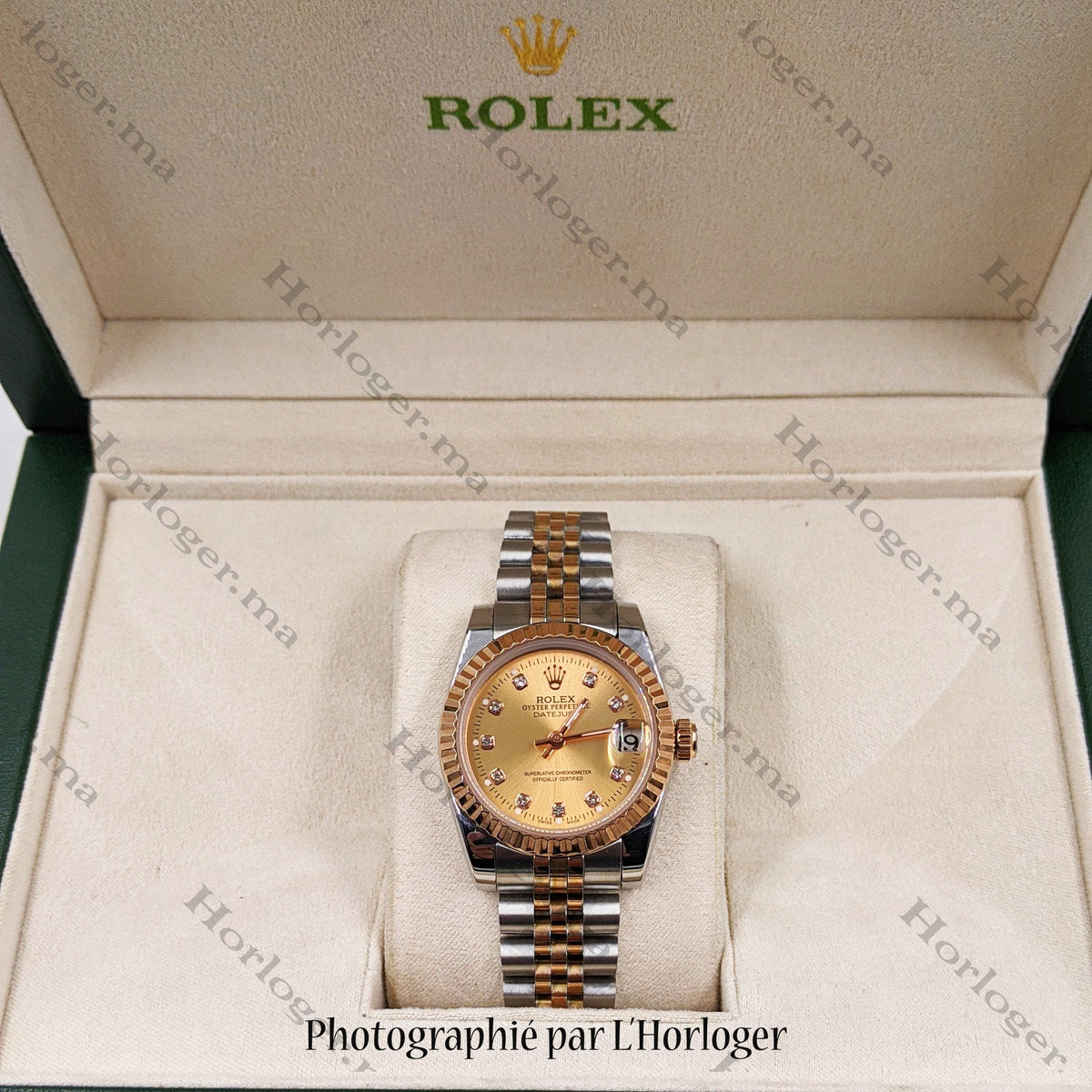 ᏒՕᏞΕХ Datejust Champagne Dial Jubilé