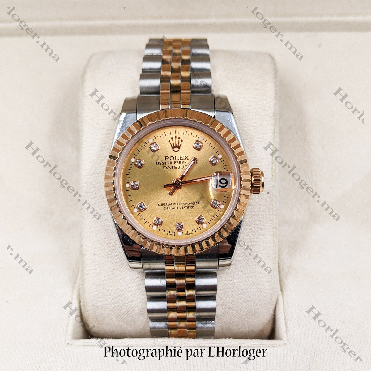 ᏒՕᏞΕХ Datejust Champagne Dial Jubilé