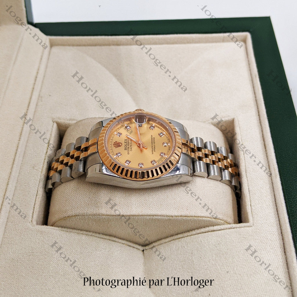 ᏒՕᏞΕХ Datejust Champagne Dial Jubilé