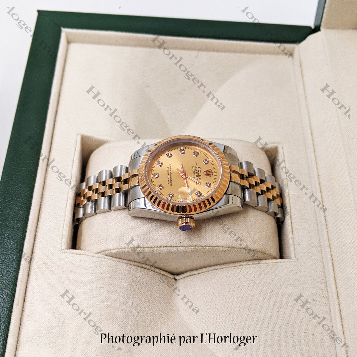 ᏒՕᏞΕХ Datejust Champagne Dial Jubilé
