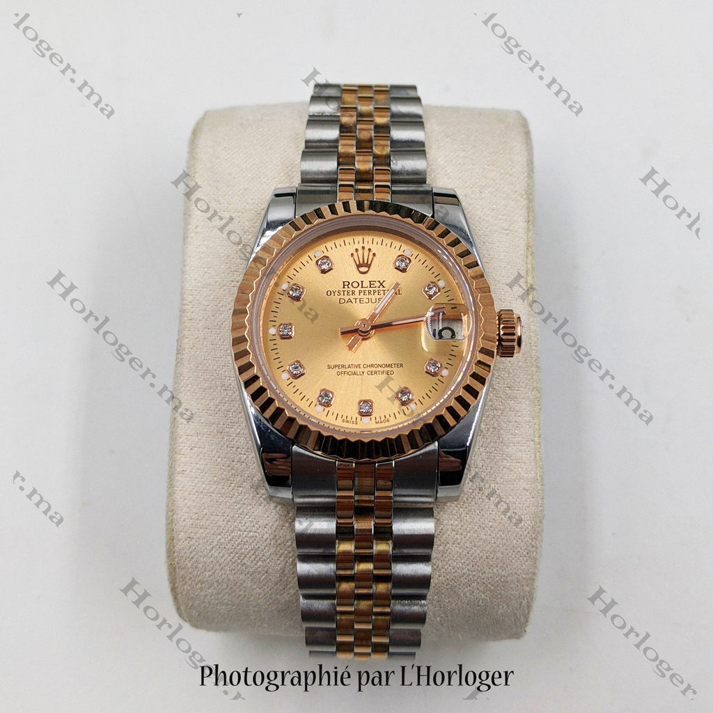 ᏒՕᏞΕХ Datejust Champagne Dial Jubilé