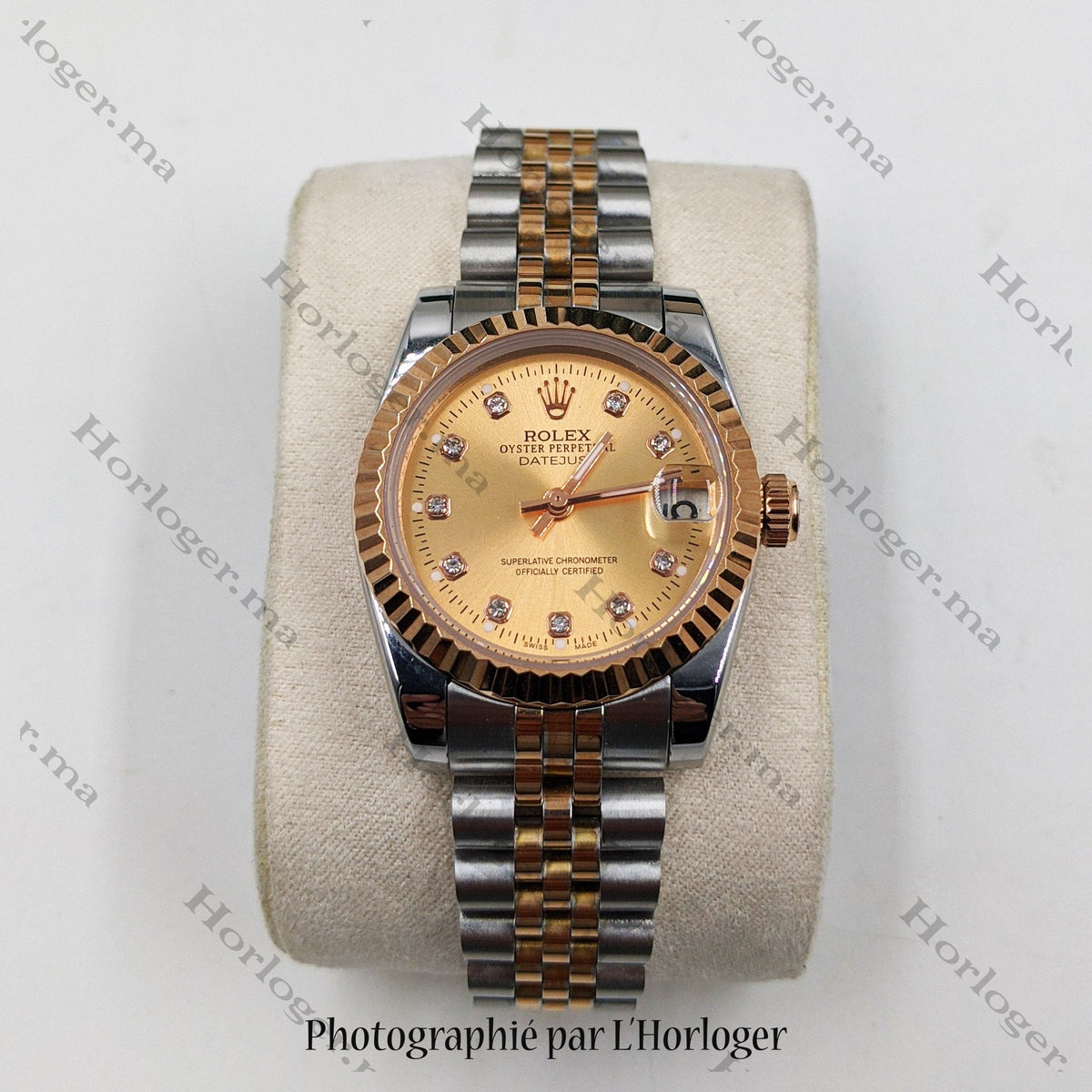 ᏒՕᏞΕХ Datejust Champagne Dial Jubilé
