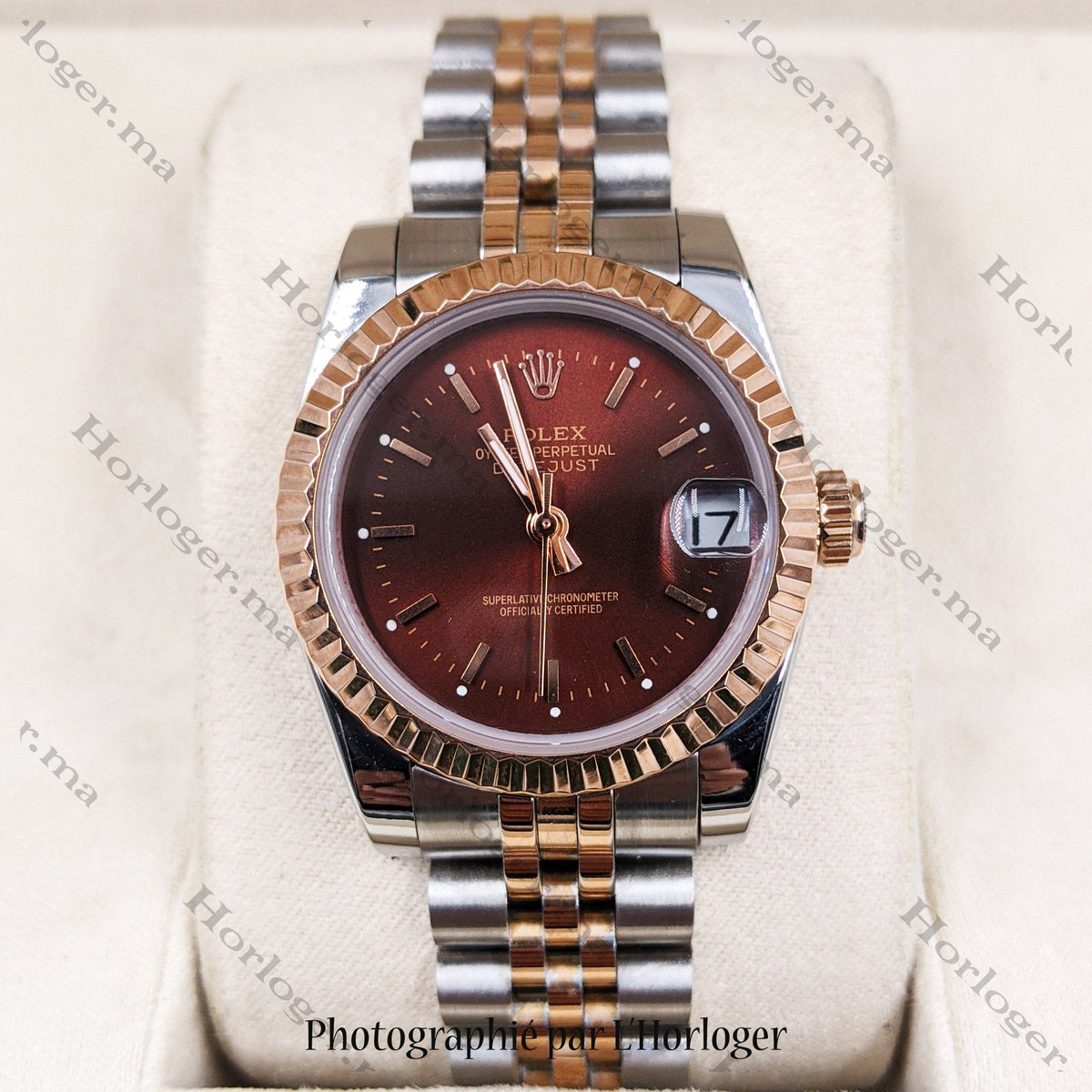 ᏒՕᏞΕХ Datejust Red Grape