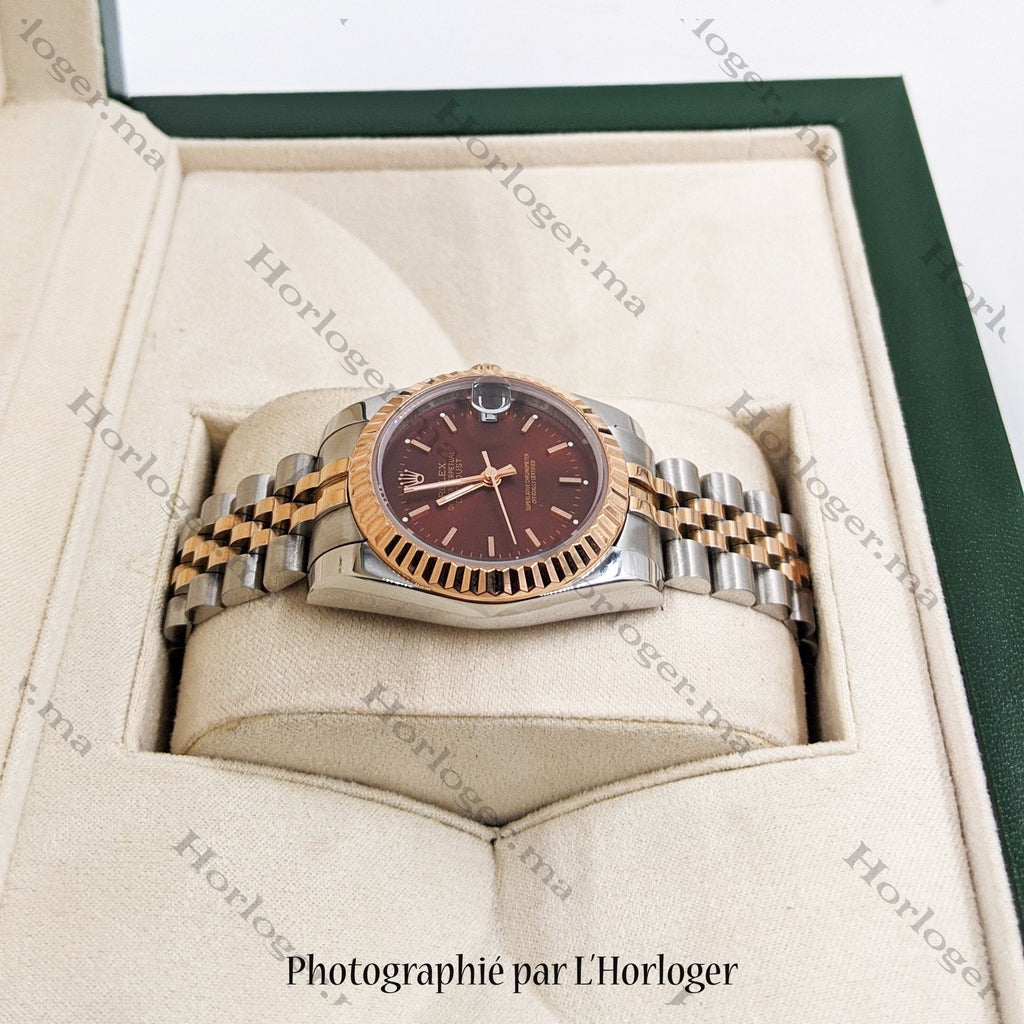 ᏒՕᏞΕХ Datejust Red Grape