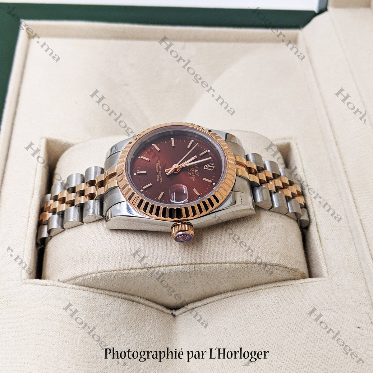 ᏒՕᏞΕХ Datejust Red Grape