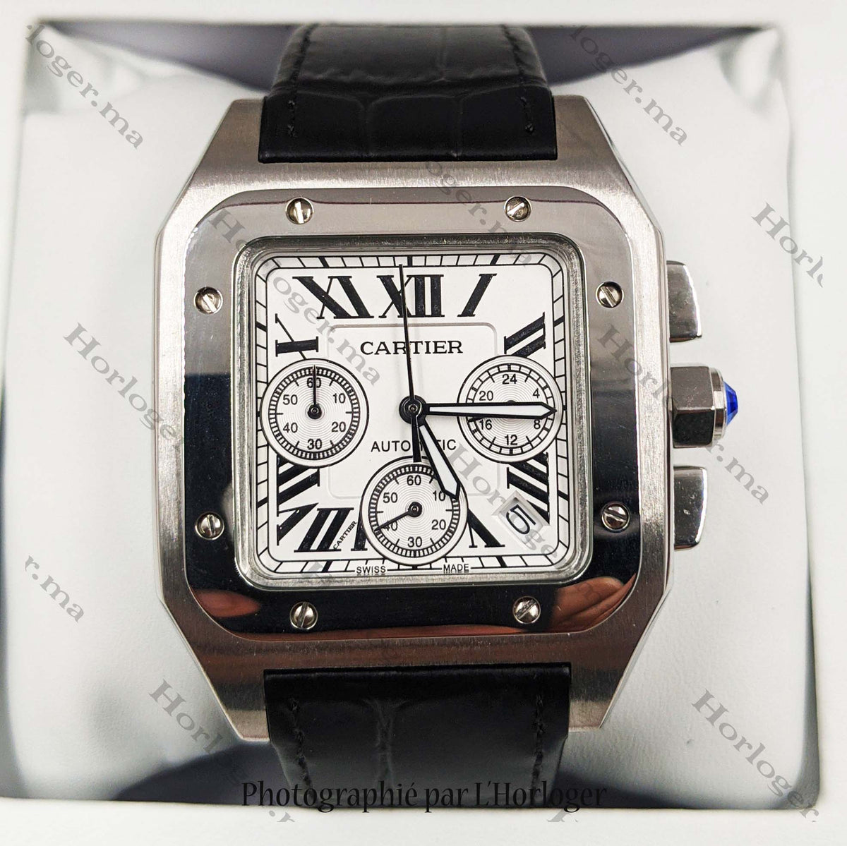Сartⅰеr Santos-Dumont Chronographe Black