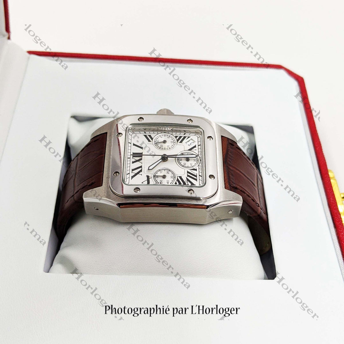 Сartⅰеr Santos-Dumont Chronographe Brown