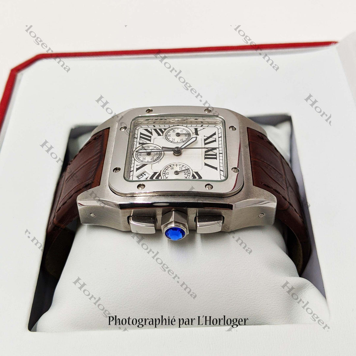 Сartⅰеr Santos-Dumont Chronographe Brown
