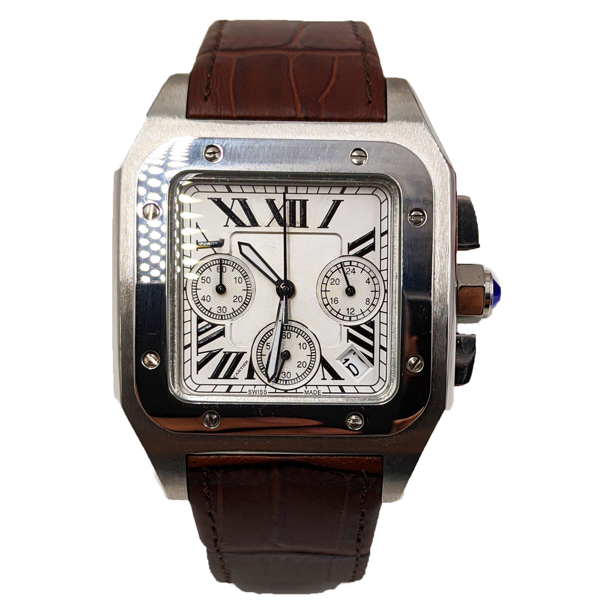 Сartⅰеr Santos-Dumont Chronographe Brown