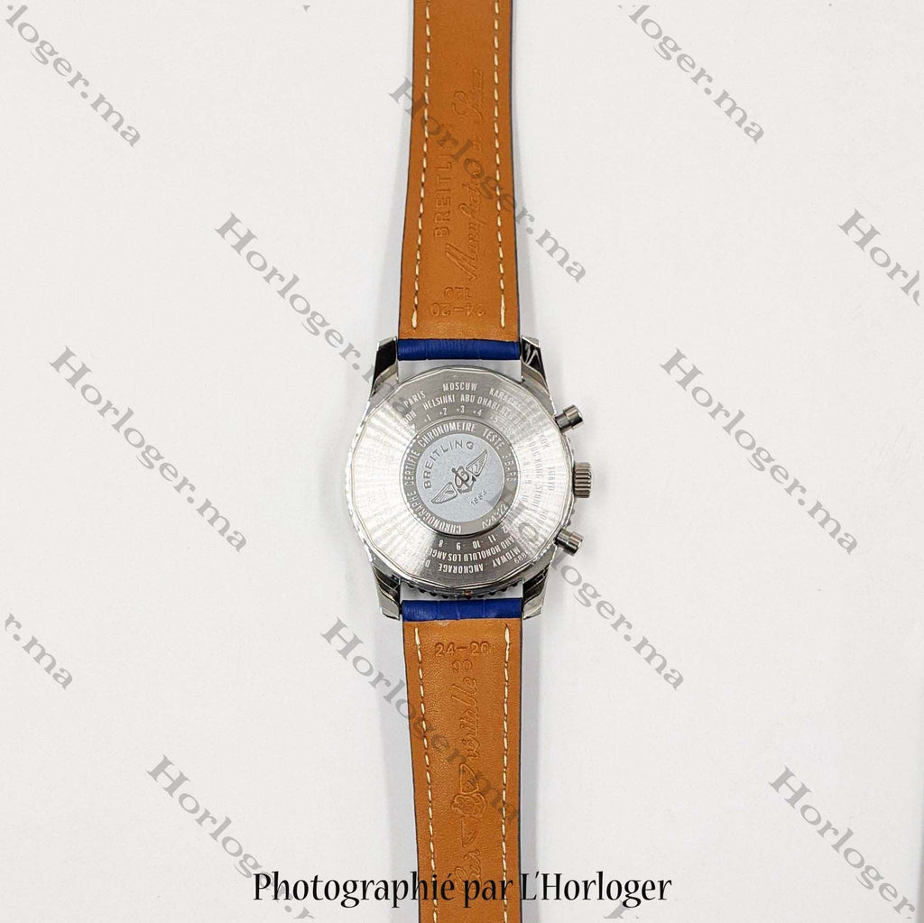 Ᏼrеіtlіnɡ Navitimer Blue Leather