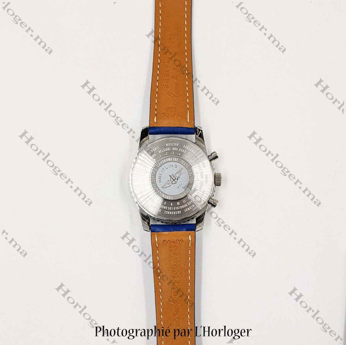 Ᏼrеіtlіnɡ Navitimer Blue Leather