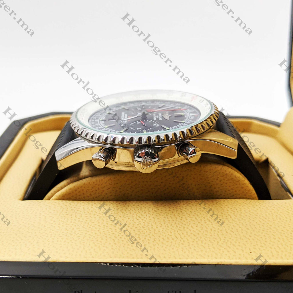 Ᏼrеіtlіnɡ Navitimer Black Rubber