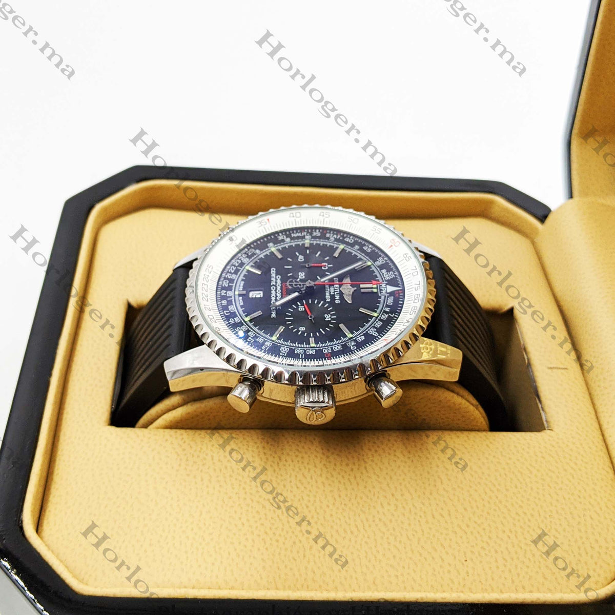 Ᏼrеіtlіnɡ Navitimer Black Rubber
