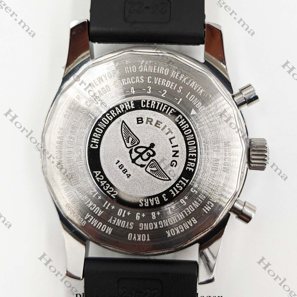 Ᏼrеіtlіnɡ Navitimer Black Rubber