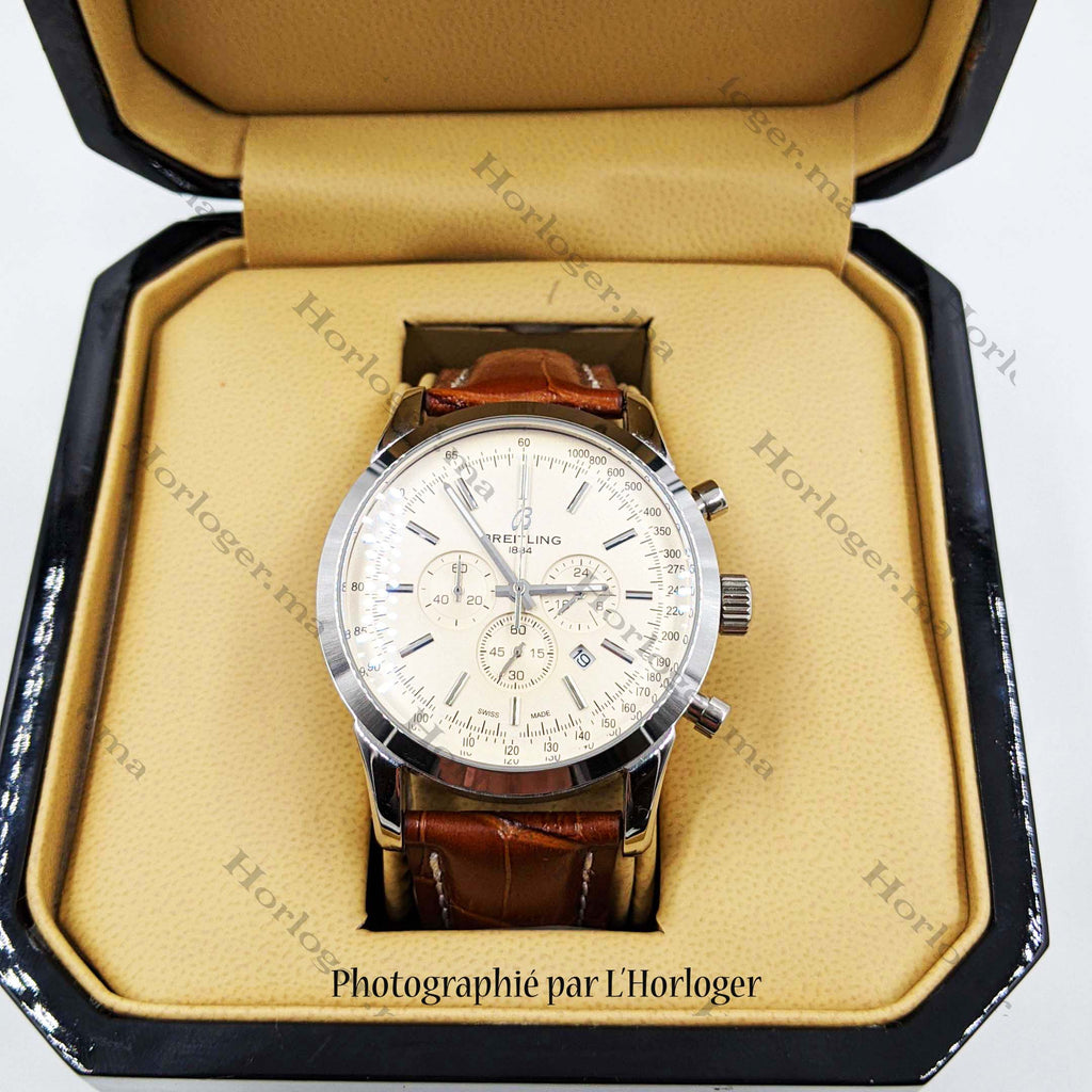 Ᏼrеіtlіnɡ Navitimer Brown Leather
