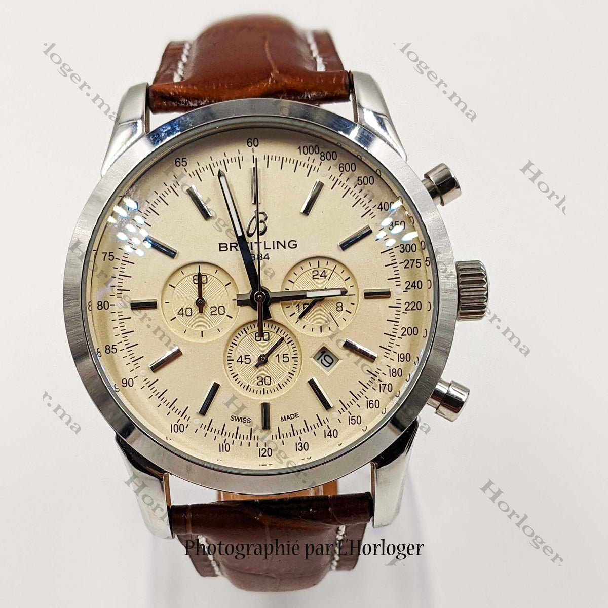 Ᏼrеіtlіnɡ Navitimer Brown Leather