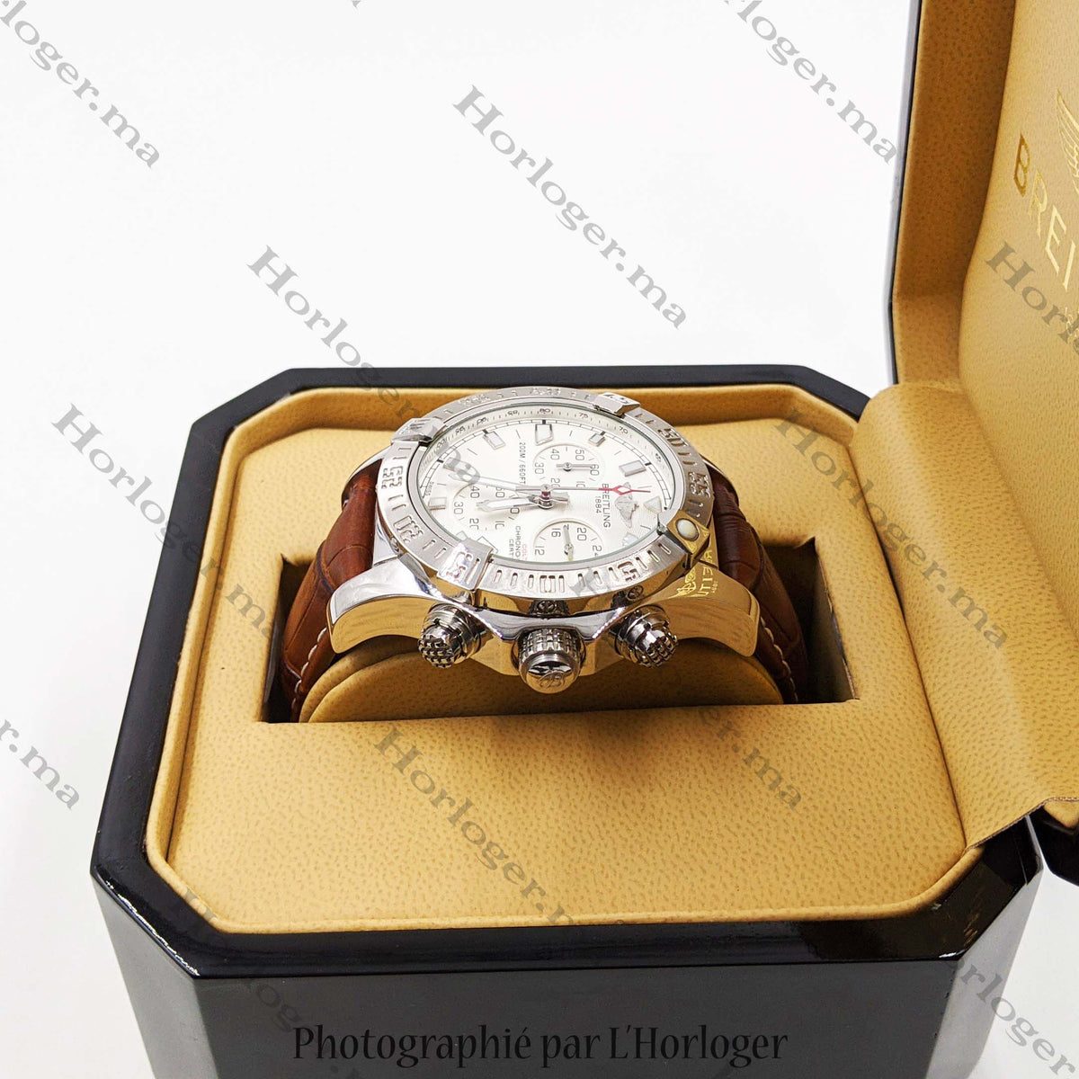 Ᏼrеіtlіnɡ Super Avenger Brown leather
