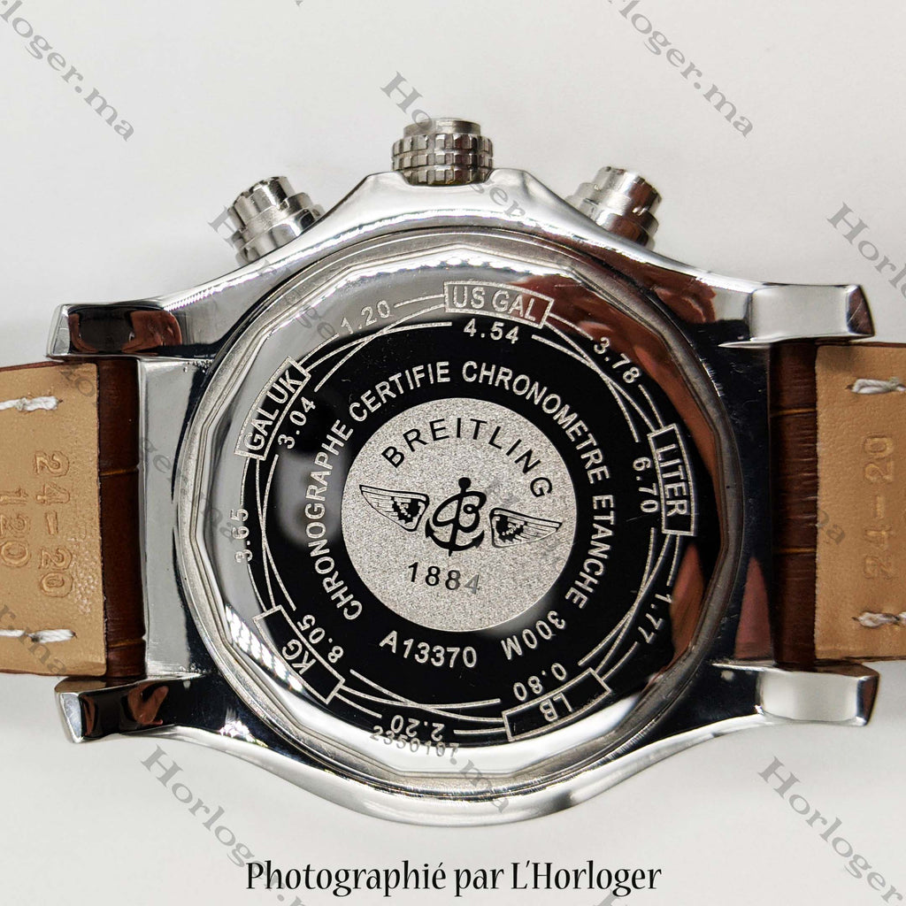 Ᏼrеіtlіnɡ Super Avenger Brown leather