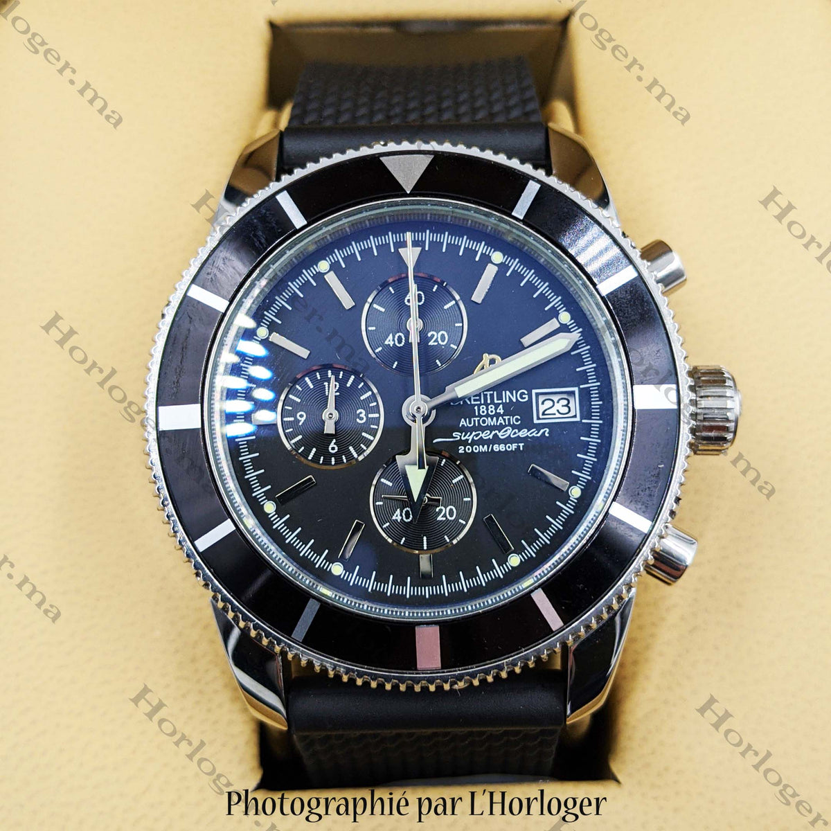 Ᏼrеіtlіnɡ Superocean Rubber Straps