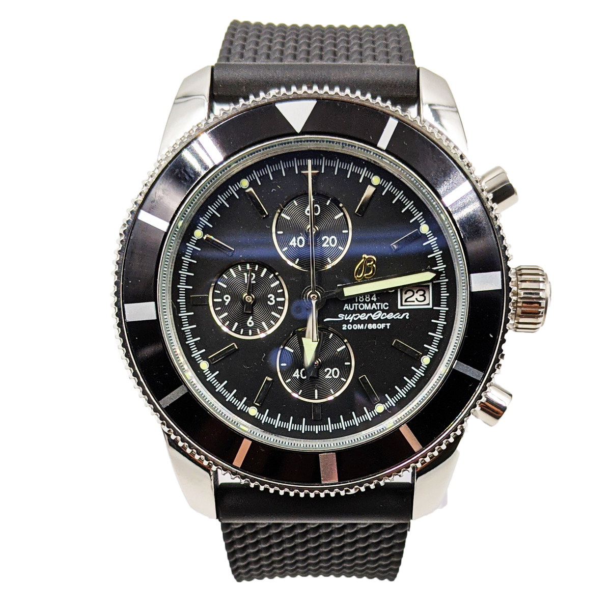 Ᏼrеіtlіnɡ Superocean Rubber Straps