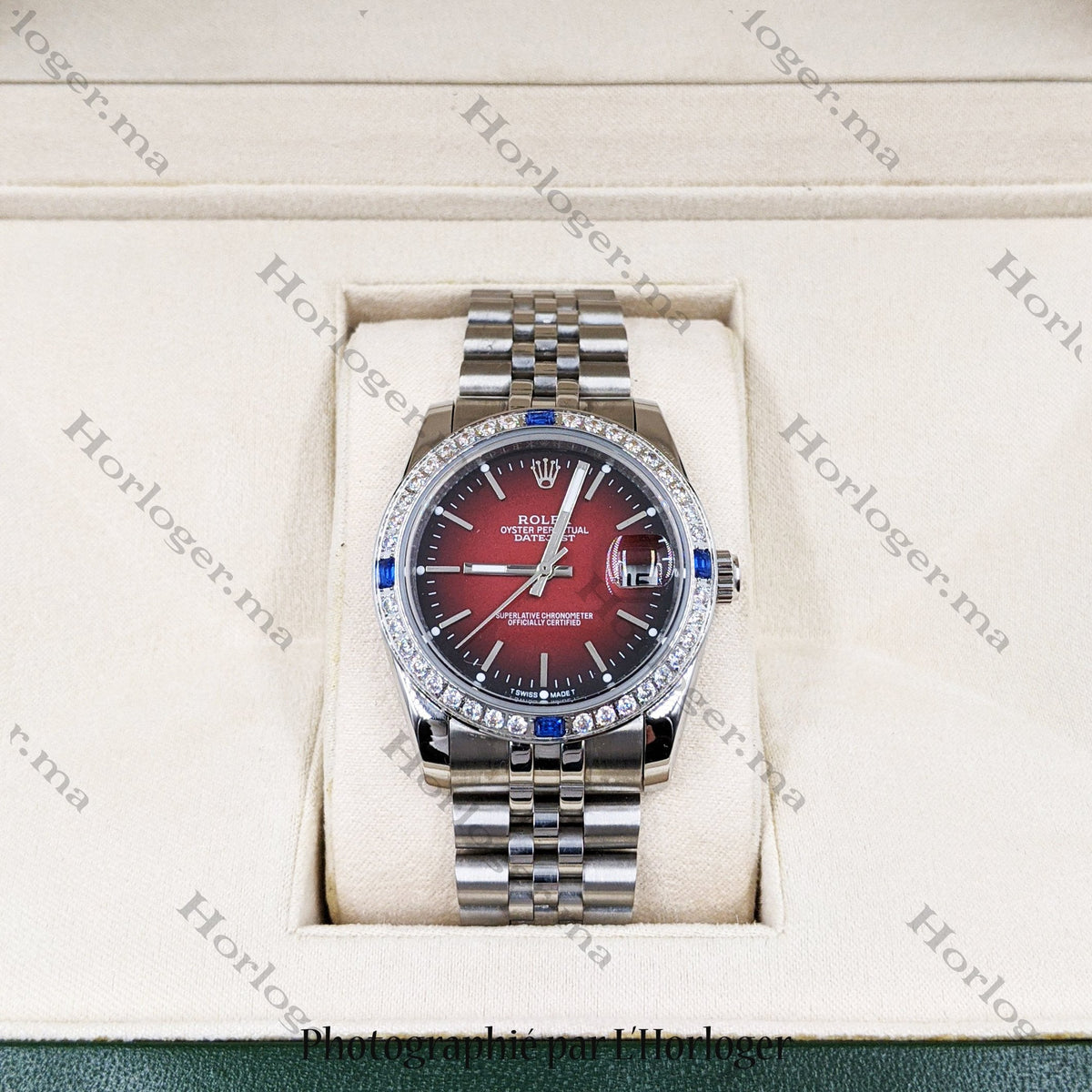 ᏒՕᏞΕХ Datejust Red Grape
