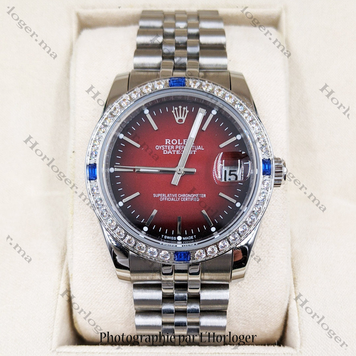 ᏒՕᏞΕХ Datejust Red Grape