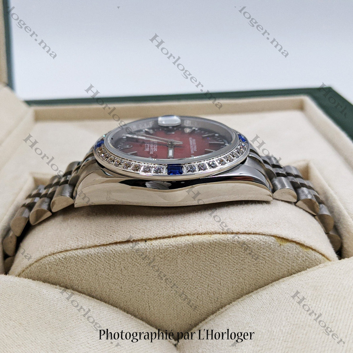 ᏒՕᏞΕХ Datejust Red Grape